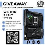 Win an ASUS ROG Strix Z890-F Gaming Wi-Fi Motherboard from Thermaltake UK