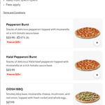[NSW] 1 Free Select Pizza with $25 Spend (+ Delivery & Service Fees) @ Ooshman via DoorDash