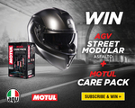 Win an AGV Streetmodular Asfalto & a Motul Care Kit @ AGV Helmets