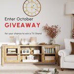 Win a TV Stand from Aosom
