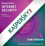 Kaspersky Internet Security OEM 2013 Version $.01 Virus Protection 1 Year DELIVERY ONLY