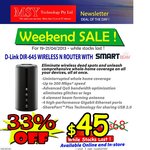 MSY - D-LINK DIR-645 - This Weekend Only $45 (from $68)