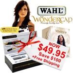 Free Wondercap Hair Treatment Bundle with Wahl Combo Hair Straightener+Tong @Shaver Choice $49.95