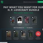 H.P Lovecraft Bundle - games, music, film and books, minimum $0.1