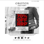 Oroton Essendon 1st Birthday - 70% of RRP
