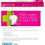 FREE Health Checks at Priceline 26/09/13 to 9/10/13