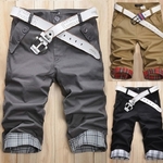 Men Casual Pockets Cropped Zip Pants- USD$7.99 Delivered from Banggood