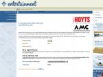 Hoyts Movie Tickets - $9.50 Pre-Purchase