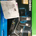 Uniden Cordless Phone XDECT 8155+1 $68.00 @ Big W (Eastland Vic) RRP $159.95