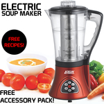 $50 LOGIK Soup Maker w/Free Shipping & Accessories Pack @ Close The Deal