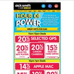 All DSE Hour Of Power Deals 15% Off Selected Consoles, 20% off Selected Games + More.  Wed. 