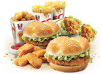 KFC Family Burger Box $24.95