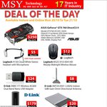 MSY Deals - Wi-Fi USB A.c. Adapter $24, Acer Iconia Folio Keyboard $20, Logitech M325 Mouse $12