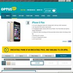 iPhone 6 Plus 64GB $1,128 Outright at Optus Store