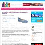 Win a Pair of ECCO Women’s Shoes from Family Capers
