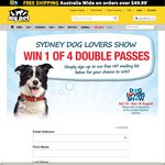 Win 1 of 4 Double Passes to The Dog Lovers Show in Sydney - My Pet Warehouse