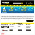 Dick Smith $10/$49, $30/$149, $50/$499, $100/$1000 (GET**)