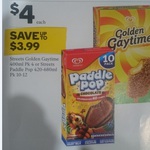 Golden Gaytime 4pk $4.00 @ Selected VIC Woolworths