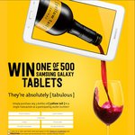 Win 1 of 500 Samsung Tablets- Buy 3 Bottles of Yellow Tail Wine from Cellarbrations/Bottle-O etc