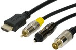 AV Cable Multipack (8 in Total) from Kogan for $22 with Free Shipping (to Most Areas)