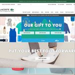 30% off Lacoste Online and in-Store