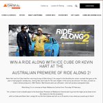 Win 1 of 5 Double Passes to Ride Along 2 Premiere @ Melbourne Central, Feb 10 [VIC]
