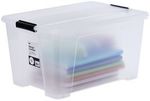 52L Keji Plastic Storage Container Clear $7.98 @ Officeworks