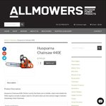Husqvarna Chainsaw 440e with 16" Bar $639 - Free NSW Delivery @ All Mowers