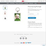 Personalised Custom Photo Keyrings $1.58 Each (Save $2.37) + Free [Click+Collect] @ Kmart Photo Center/Snapfish