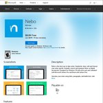 Nebo (Notetaking App) Windows 10 $0 (Normally $8.99) @ Microsoft Windows Store