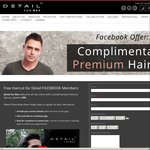 Free Haircut and Blowdry - Worth $89 - Detail For Men - Sydney CBD