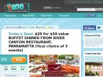 $25 for $39 value Buffet Dinner from River Canyon Restaurant-Parramatta (Your choice of 3 event)