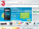 LG Optimus Android phone for free on Three $29 Cap for 12 months ($348 total)
