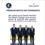 Win 4 President Suite Tickets for Carlton FC Vs North Melbourne at Etihad + 4 Daniel Hechter Outfits [VIC Only]