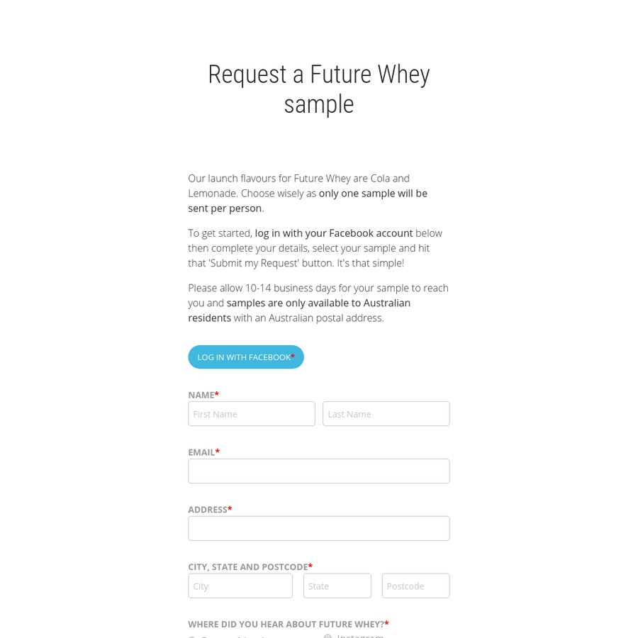 bulk-nutrients-future-whey-sample-ozbargain