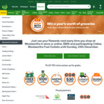 Win a Share of $159,486 Worth of Prizes from Woolworths [Rewards Members][With Purchase]