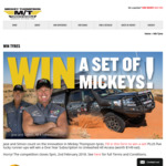Win a Set of Mickey Thompson Tyres Worth $1,500 or 1 of 5 All Access Subscriptions Worth $149 Each