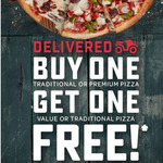 Domino's Delivered Buy one Get one Free (Traditional and Value)