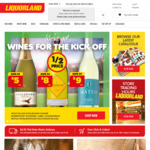 Free Delivery All Orders over $20 @ Liquorland