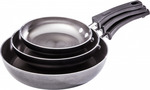 Prestige Smart Stack Triple Frypan Pack $59.95 + FREE Shipping (Was $139.97/RRP $199.95) @ Cookware Brands