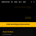 dbrand Electronic (Phone, Laptop, etc) Skins 25% off Everything Sale