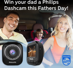 Win a Philips ADR620 Dashcam & Philips Goodie Bag (Including WhiteVision Headlights) from Philips Automotive