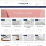 40% off Bedding / Towels and 25% off Baby Ranges (Bedding, Towels, Cushions, Pillows) at Sheridan 