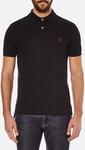 Ralph Lauren Custom Fit Mesh Polo Shirt Black/Grey/Navy $54.99 + Free Shipping @ Amazon
