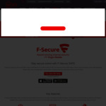 FREE F-Secure SAFE Internet Security 1 Year 5 Devices (Normally $120) (UK Proxy/VPN required)