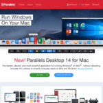 25% off Parallels Desktop 14 @ Parallels.com