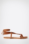 Willa Suede Leather Sandal (Canyon or Black, up to Size 41) - $9.95 (Was $119.95) @ Witchery (in Stores or + Shipping)