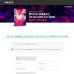 [Windows] Free MAGIX Music Maker 2018 EDM Edition @ MAGIX