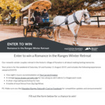 Win a Romantic Weekend Away in The Macedon Ranges (VIC) Worth $1,070 from Macedon Ranges Shire Council [No Travel]