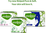 Molped Pure & Soft Female Pads, 0% Dye, Paraben, Chlorine, Nylon 24 Pack $60 Delivered @ Bulk Buys